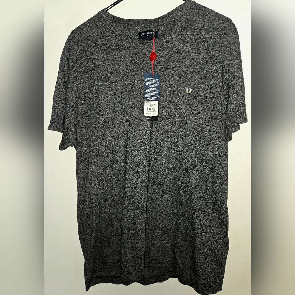True Religion Charcoal Short Sleeve Tee